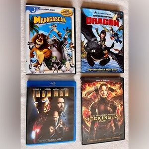 Dreamworks, Marvel & Lionsgate Adventure DVD Set